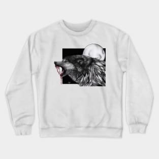 Blood Wolf Crewneck Sweatshirt